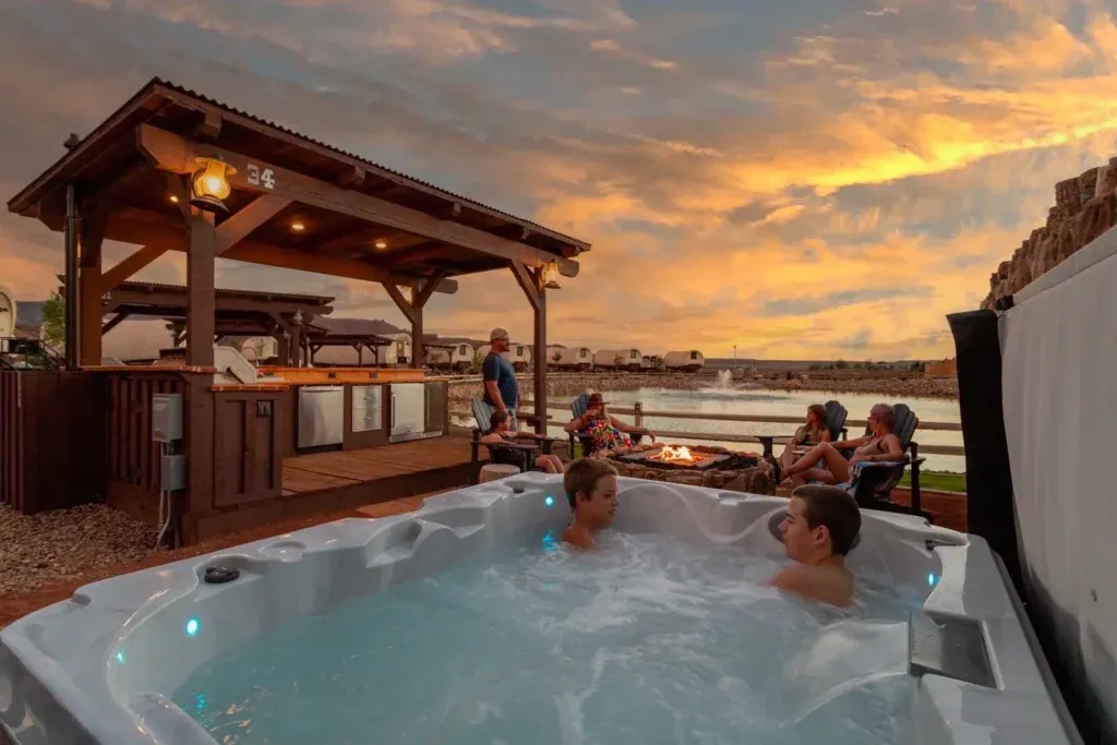 Luxury glamping at Zion White Bison Resort